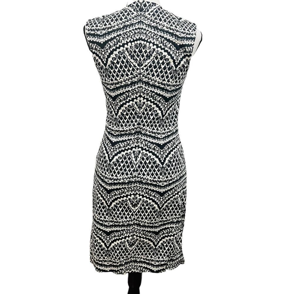 Diane Von Furstenberg DVF Pentra Jacquard Sleeveless dress size 4 - Picture 5 of 11